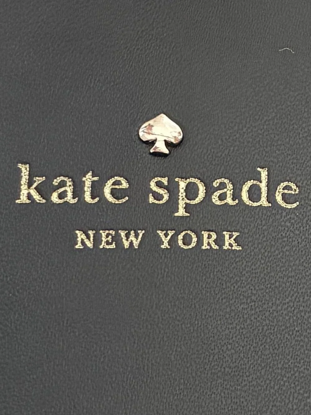 Kate Spade Lawton Way Rose Tote Bag Black Warm Cream Bow WKRU6079 Medium Zip